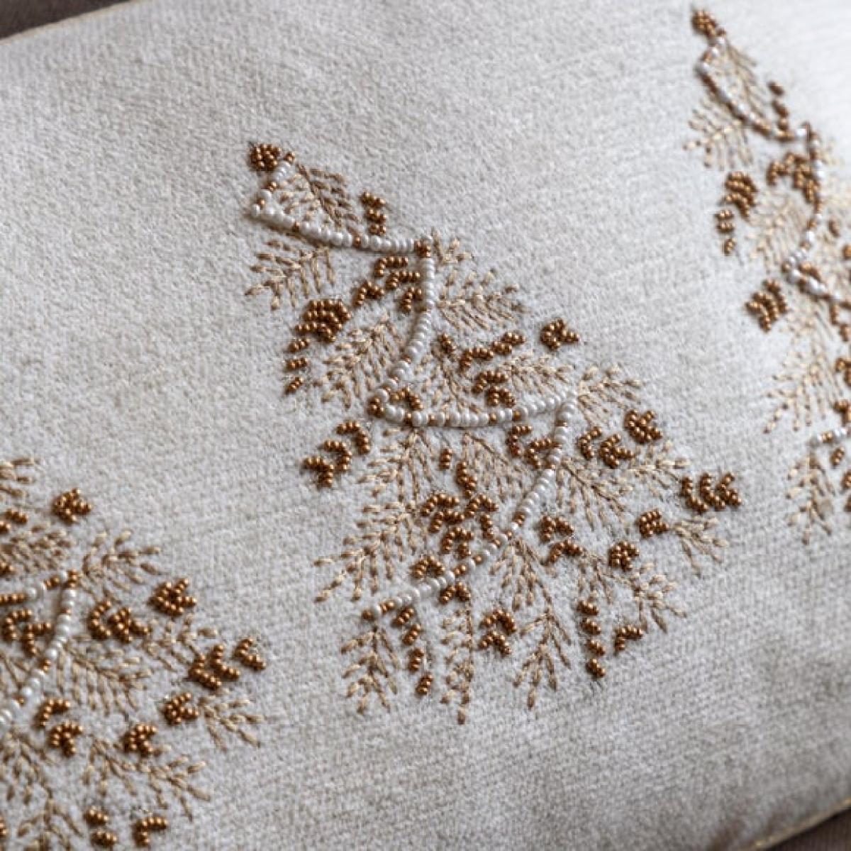 Three Stitched Tree Rectangular Cushion – image 4