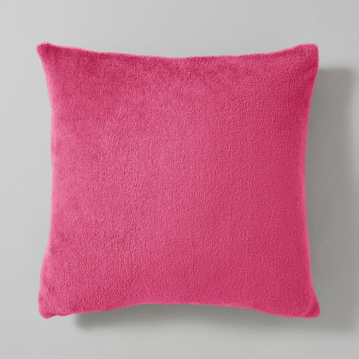 Fleece Cushion Fuchsia – image 3