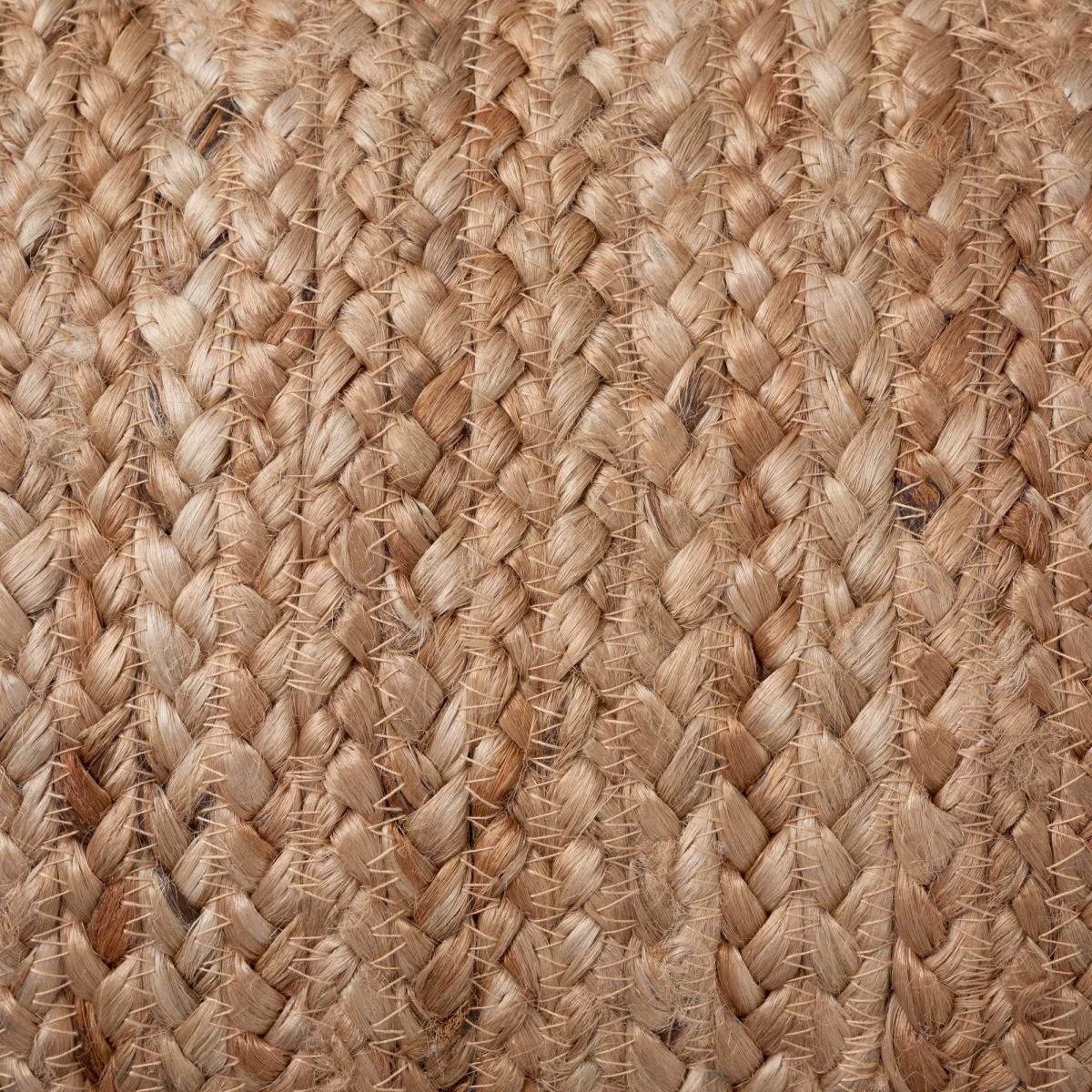 Jute Navy Edge Cushion Navy – image 3