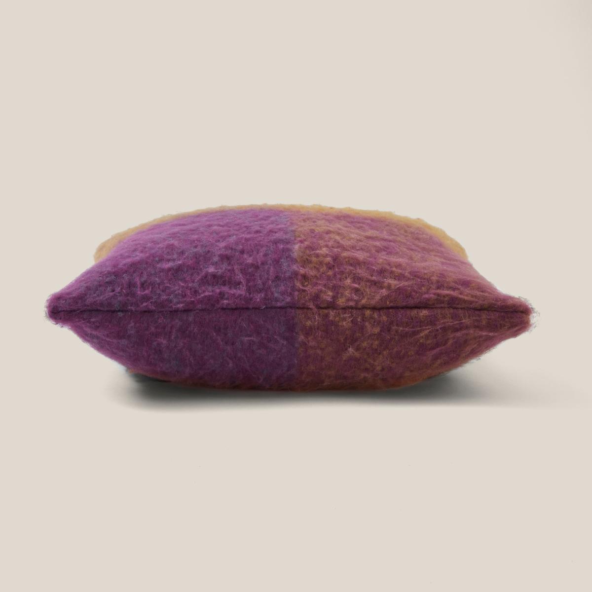 Timeless Check Faux Mohair Square Cushion MultiColoured – image 4