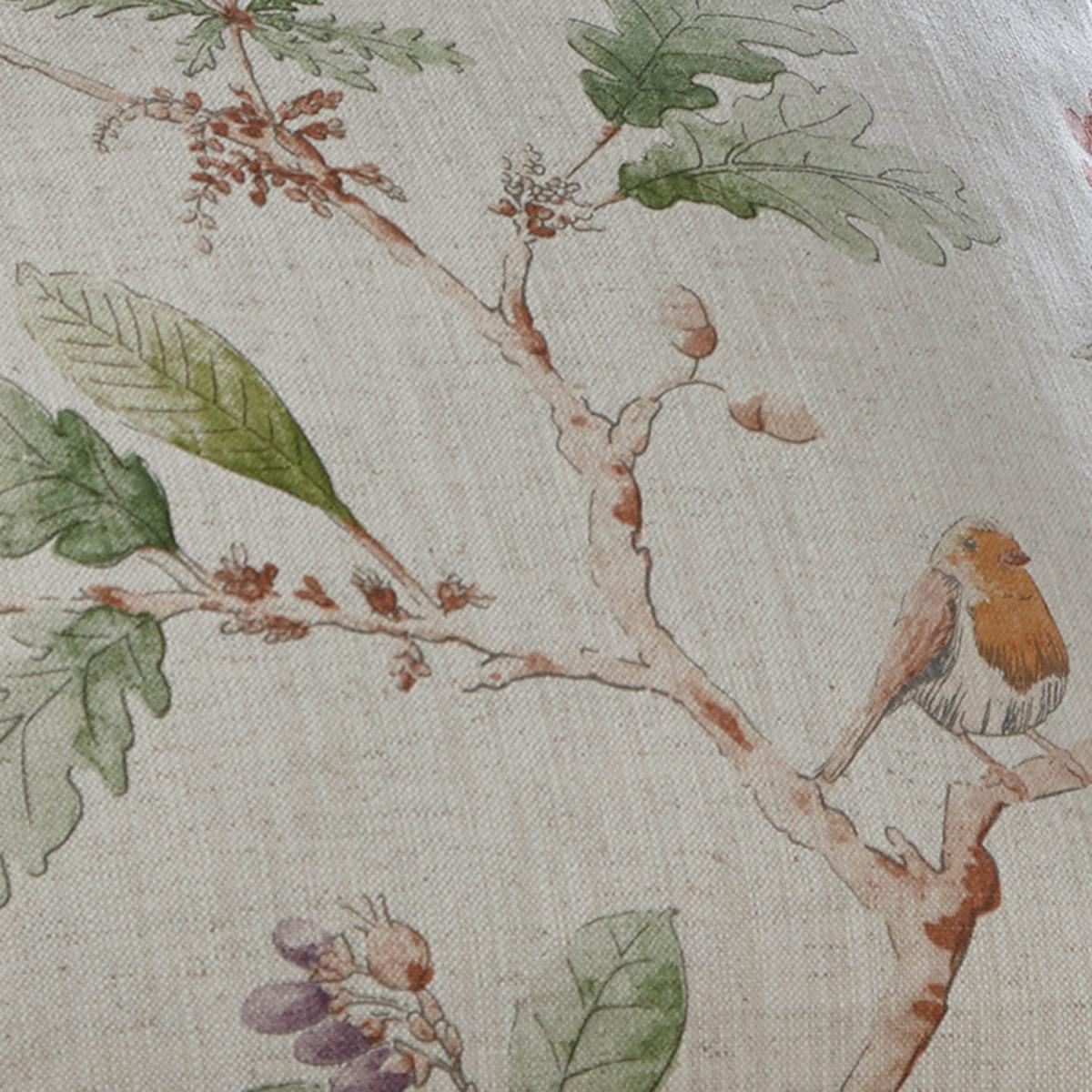 Dorma Woodland Birds Natural Cushion White – image 2