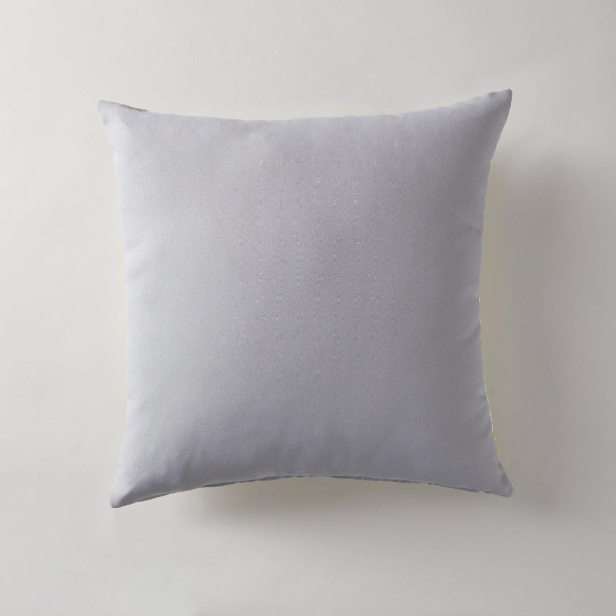 Blooms Ochre Placement Cushion Yellow, Grey and White – image 5