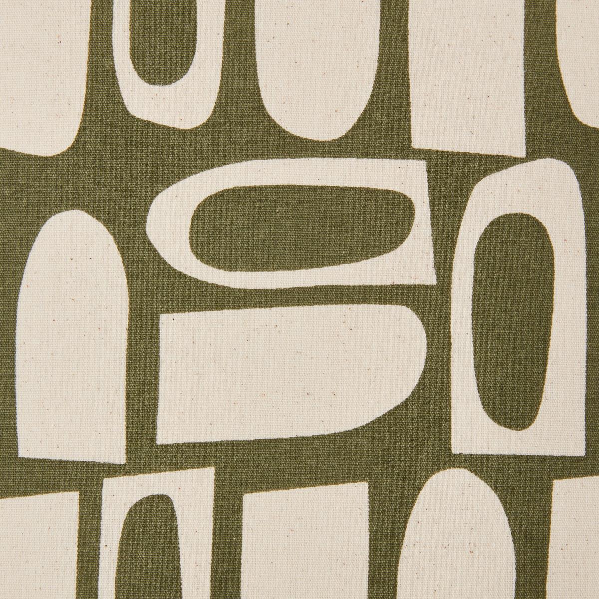 Elements Albin Cushion Green/White – image 3