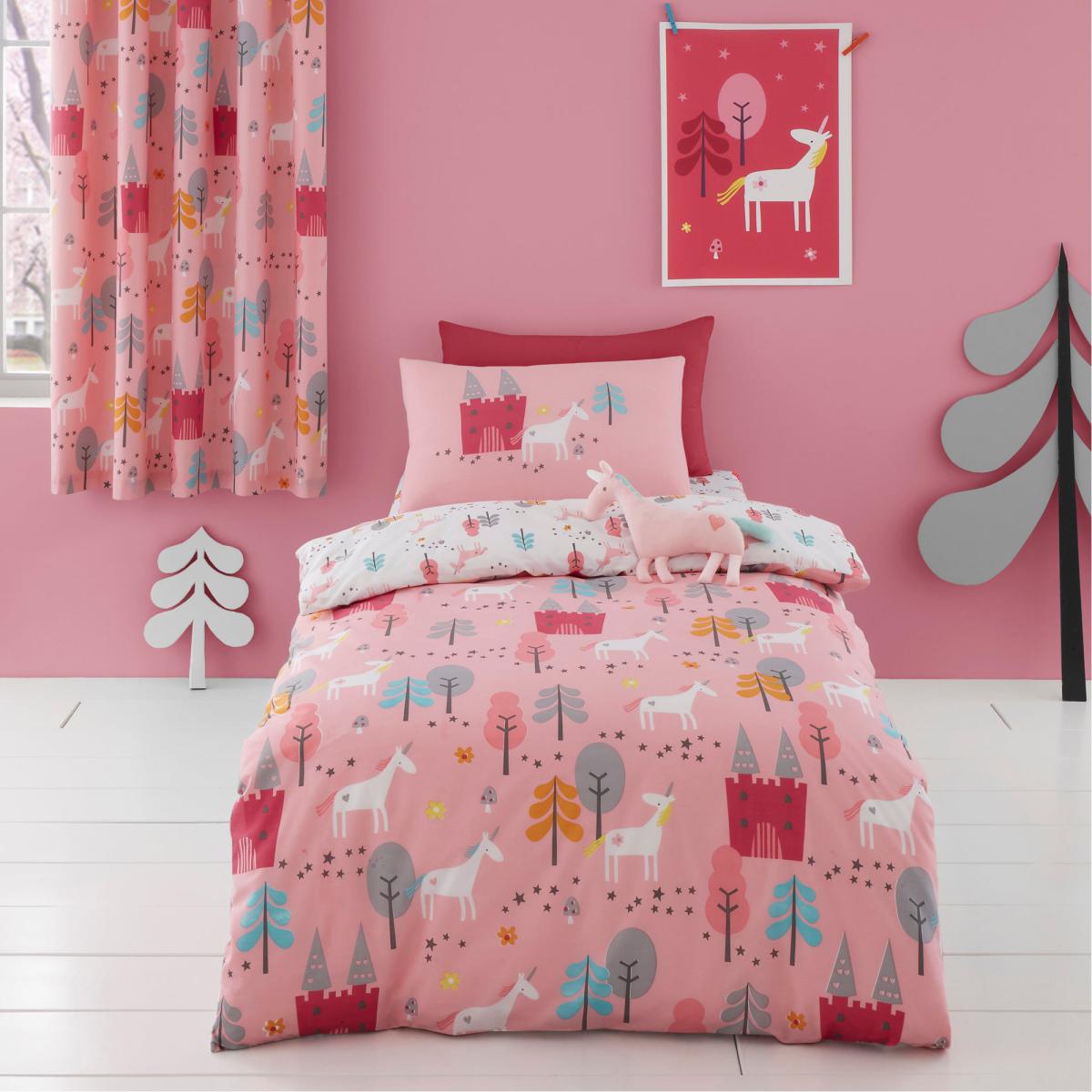 Cosatto Unicornland Cushion Pink and Green – image 2