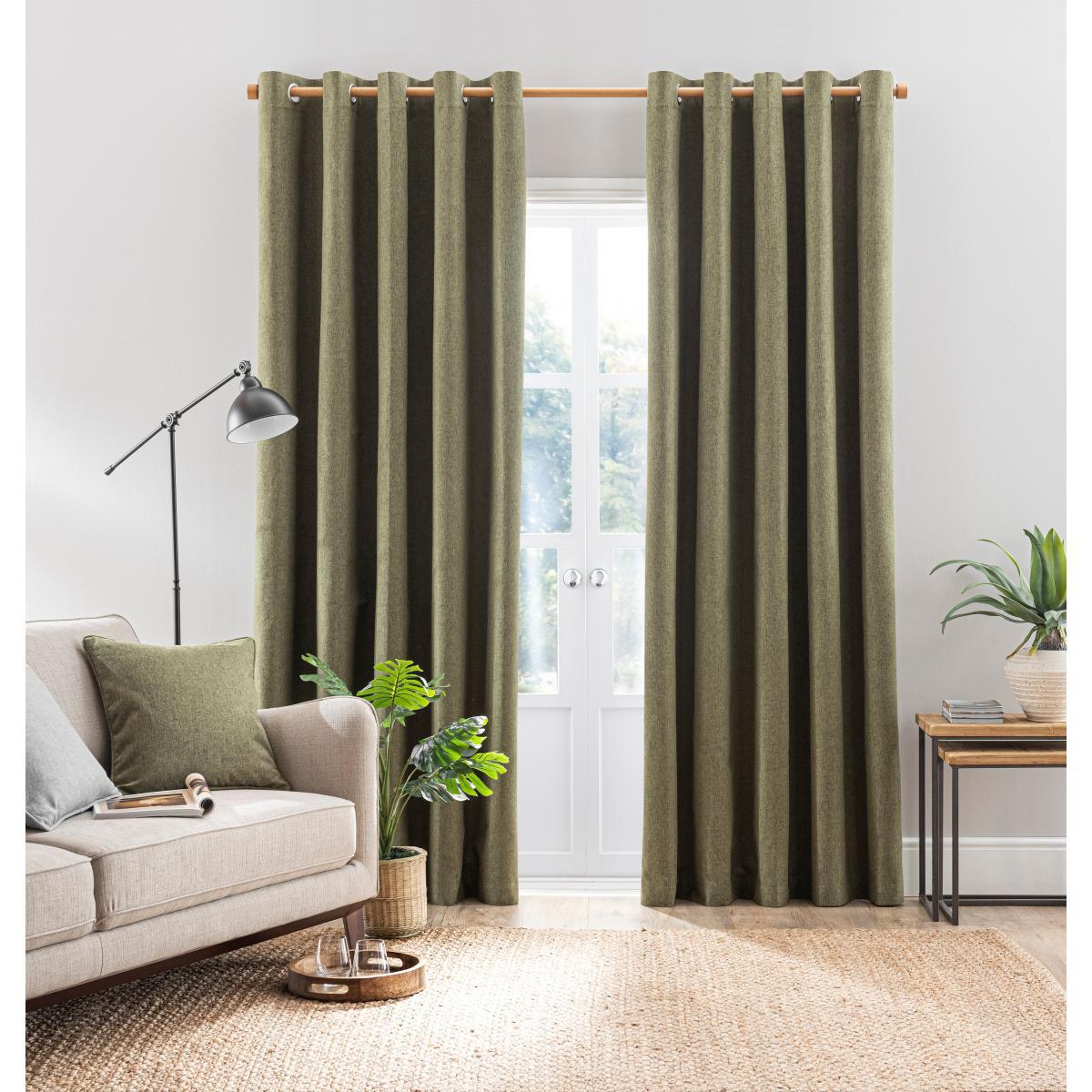 Luna Cushion Cover Olive (Green) – image 3