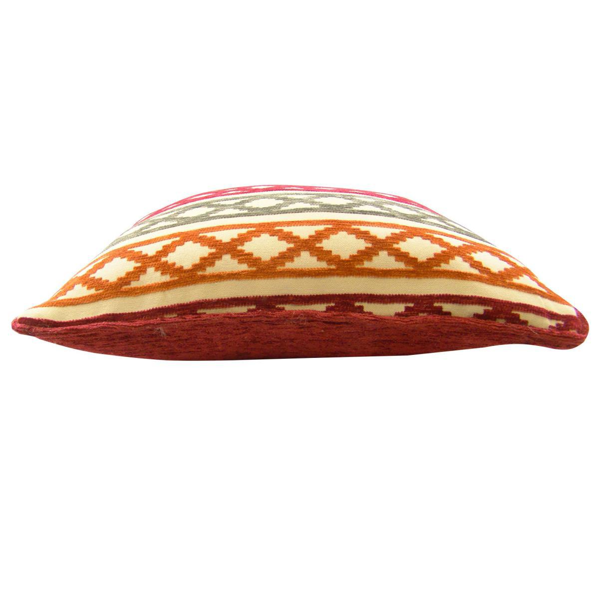 Chenille Maddox Terracotta Cushion Cover Terracotta – image 2