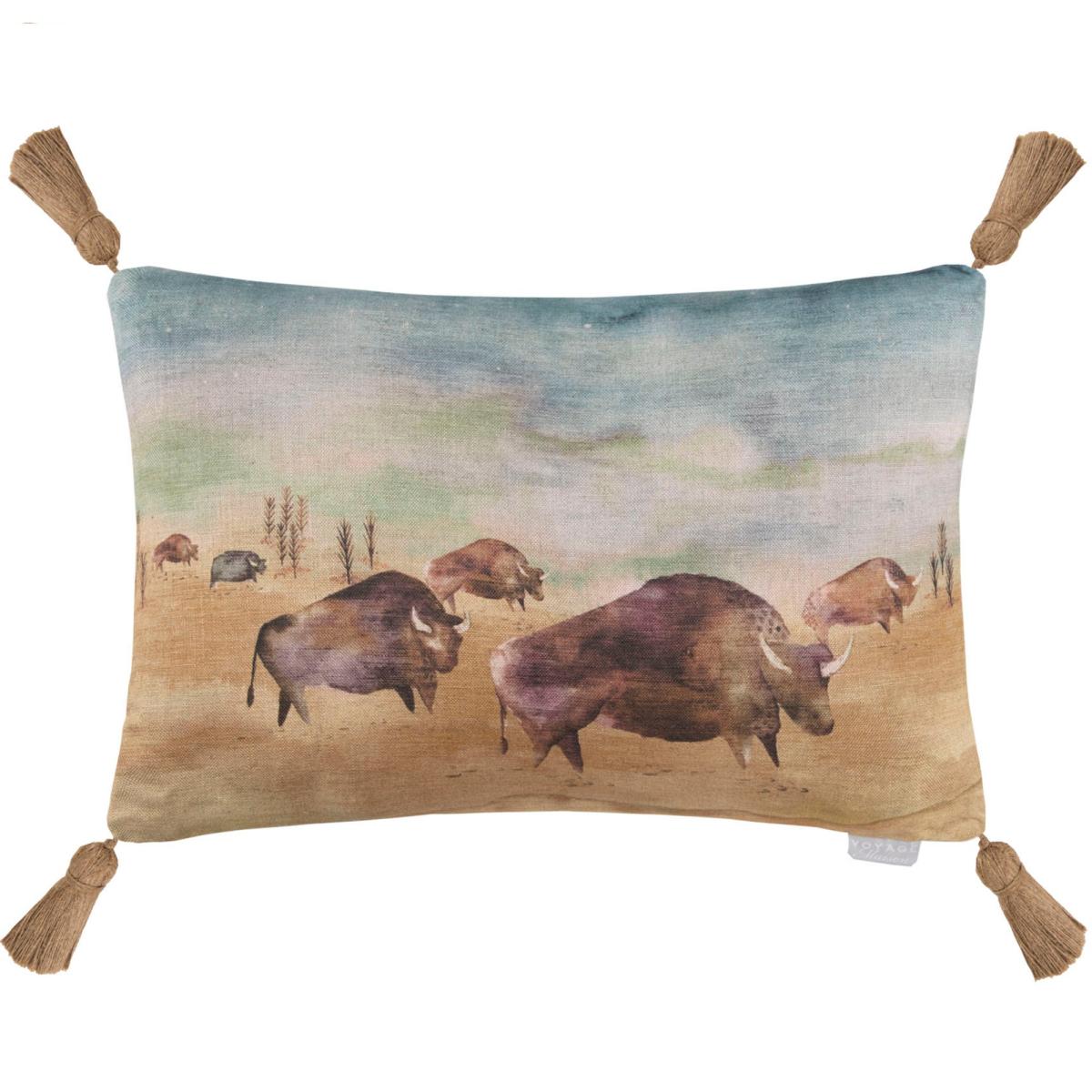 Tatanka Velvet Rectangle Cushion Tatanka River – image 2