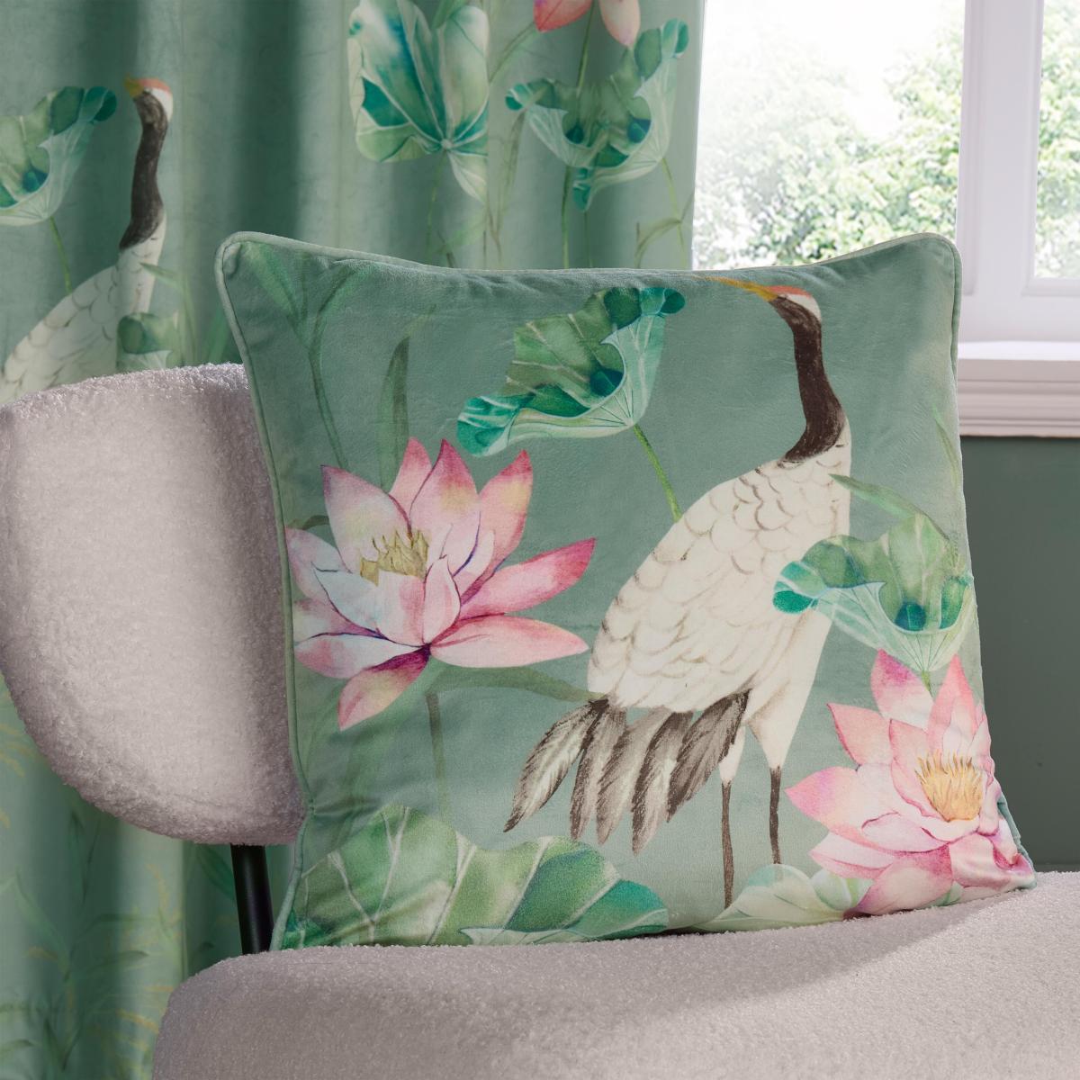 Holly Willoughby Lotus Garden Cushion – image 1