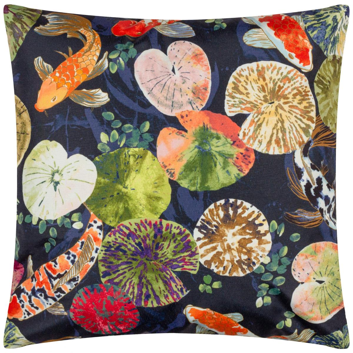 Paoletti Koi Pond Outdoor Cushion Midnight (Blue) – image 2