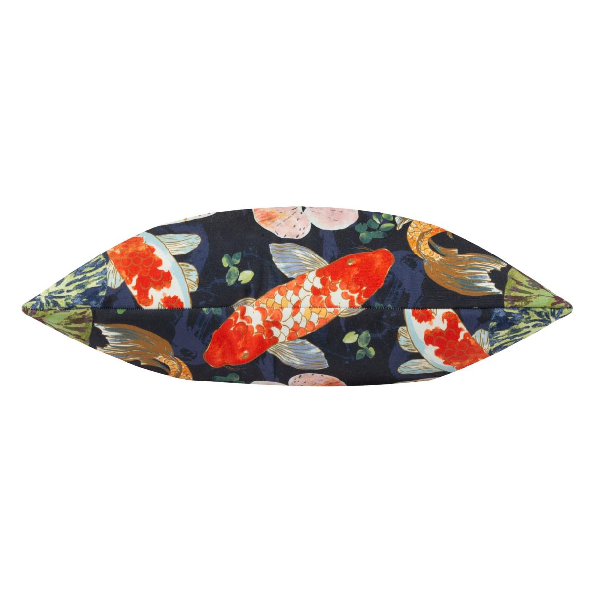Paoletti Koi Pond Outdoor Cushion Midnight (Blue) – image 3