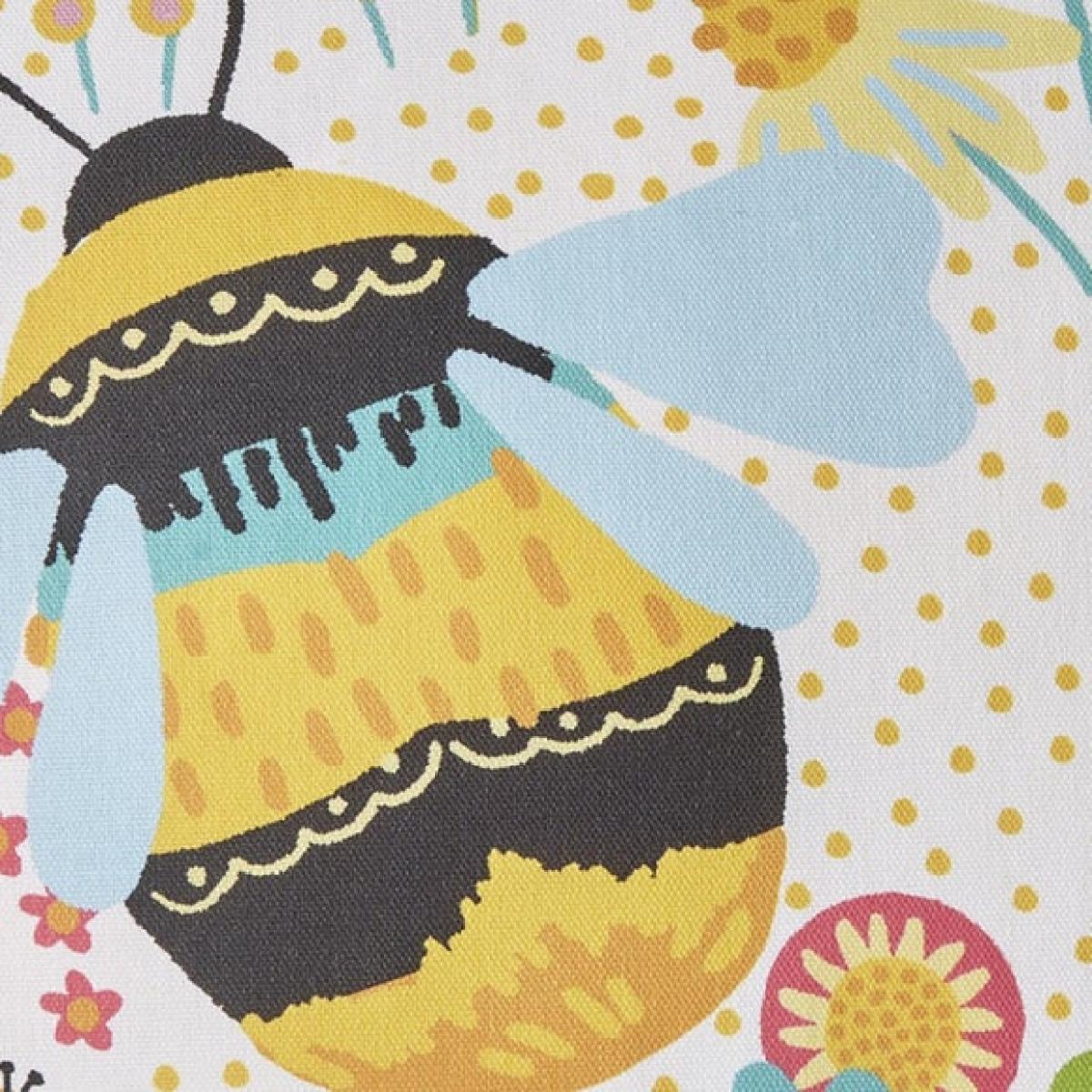 Buzzy Bee Outdoor Cotton Square Filled Cushion – image 5
