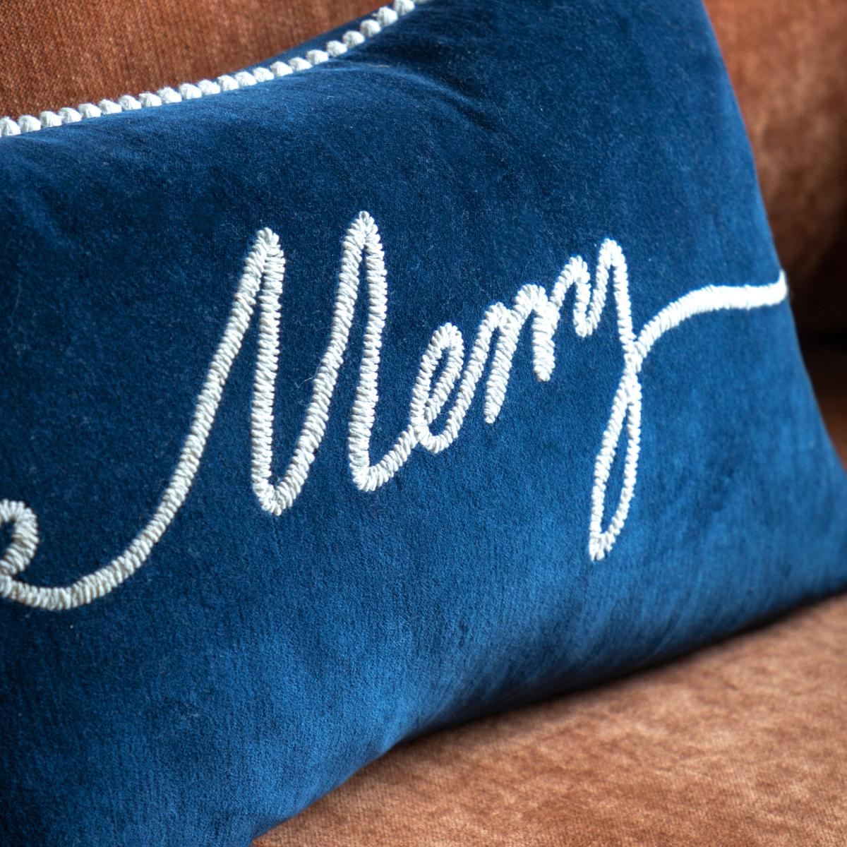 Merry & Bright Merry Rectangle Cushion – image 2