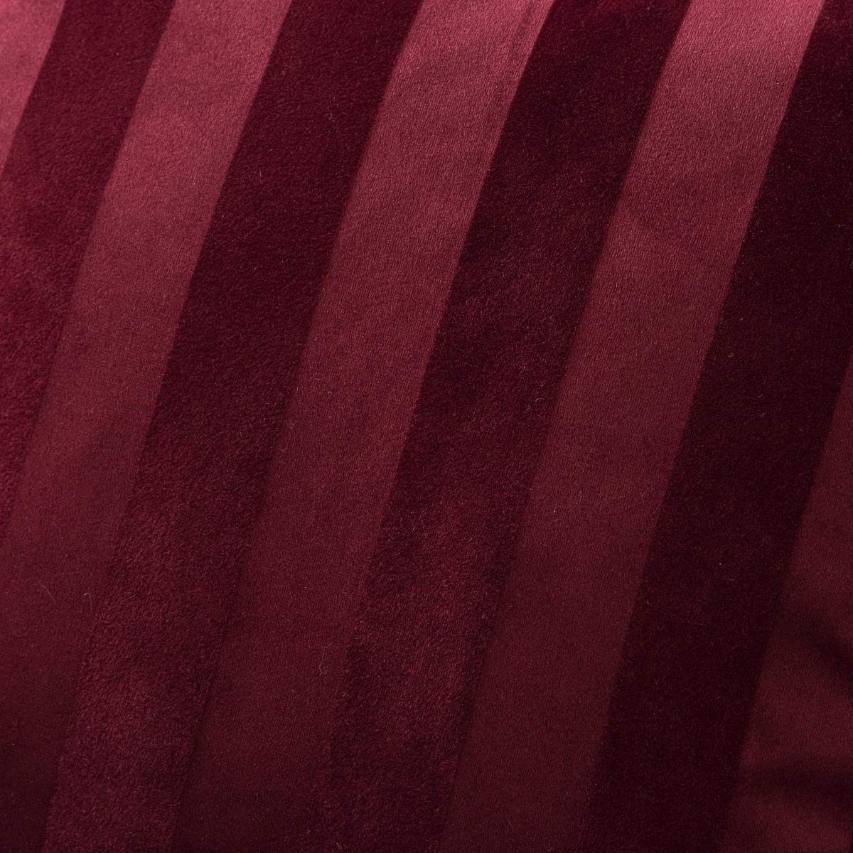 Milford Stripe Square Cushion Wine (Red) – image 3