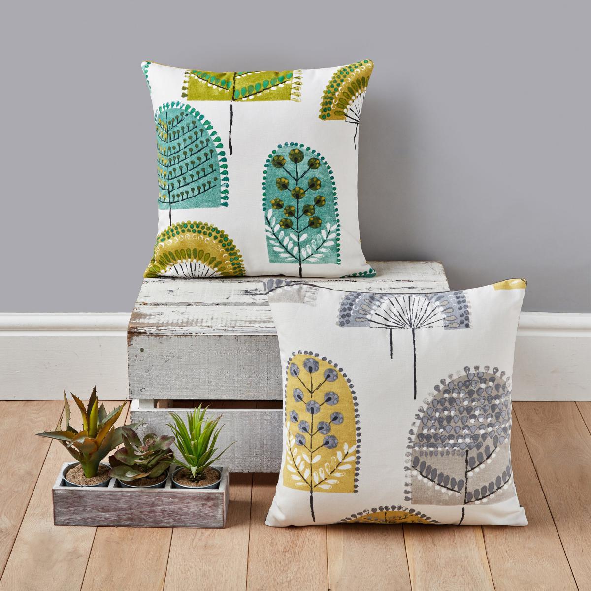 Nordic Trees Cushion Cover Ochre – image 6