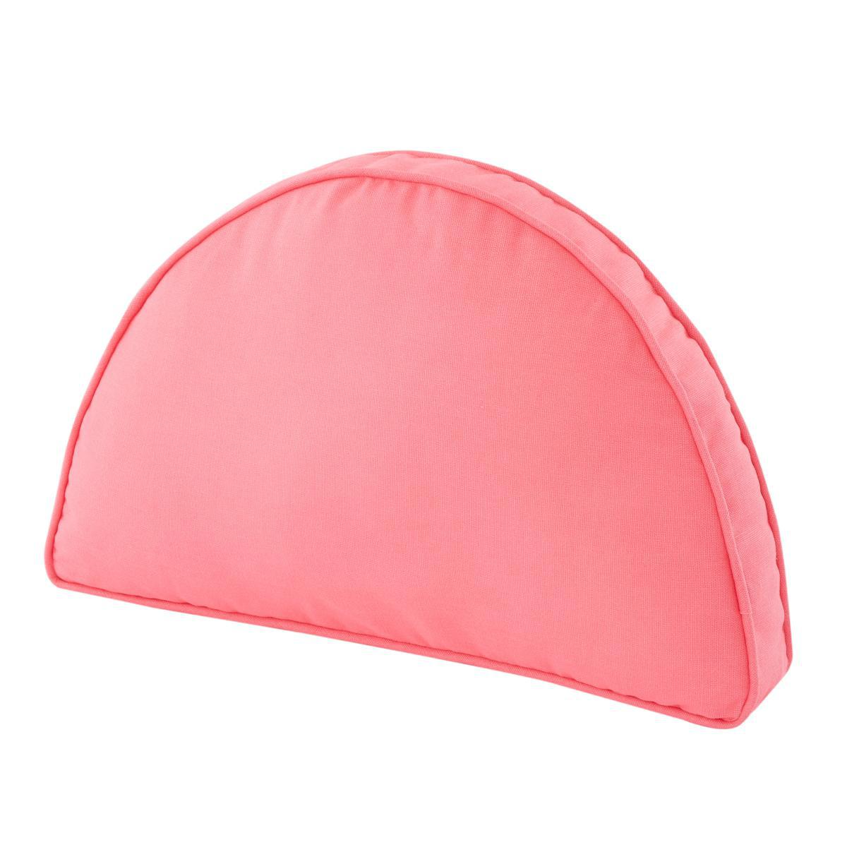 Semi Circle Cushion Pink – image 2