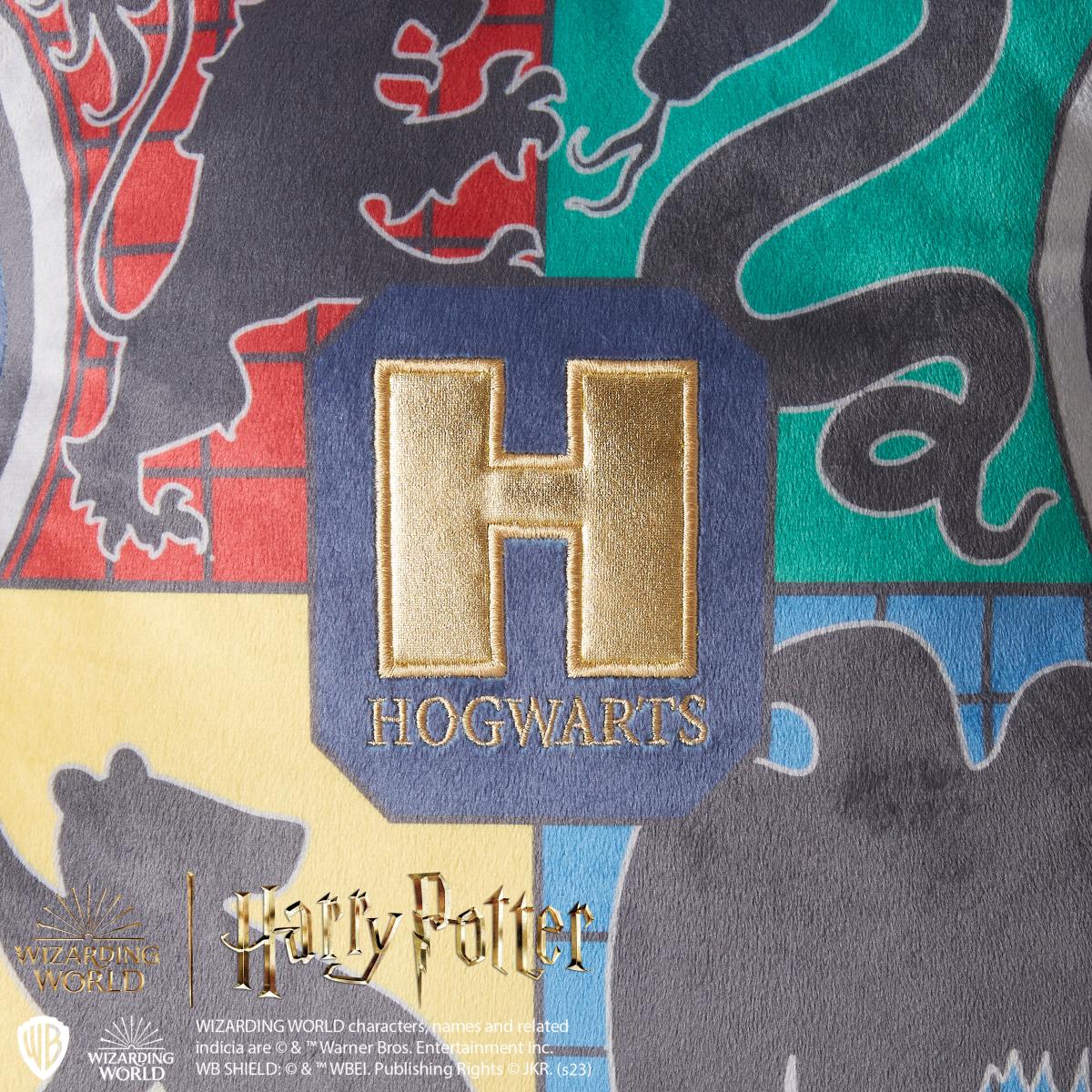 Harry Potter Crest Cushion Blue – image 2