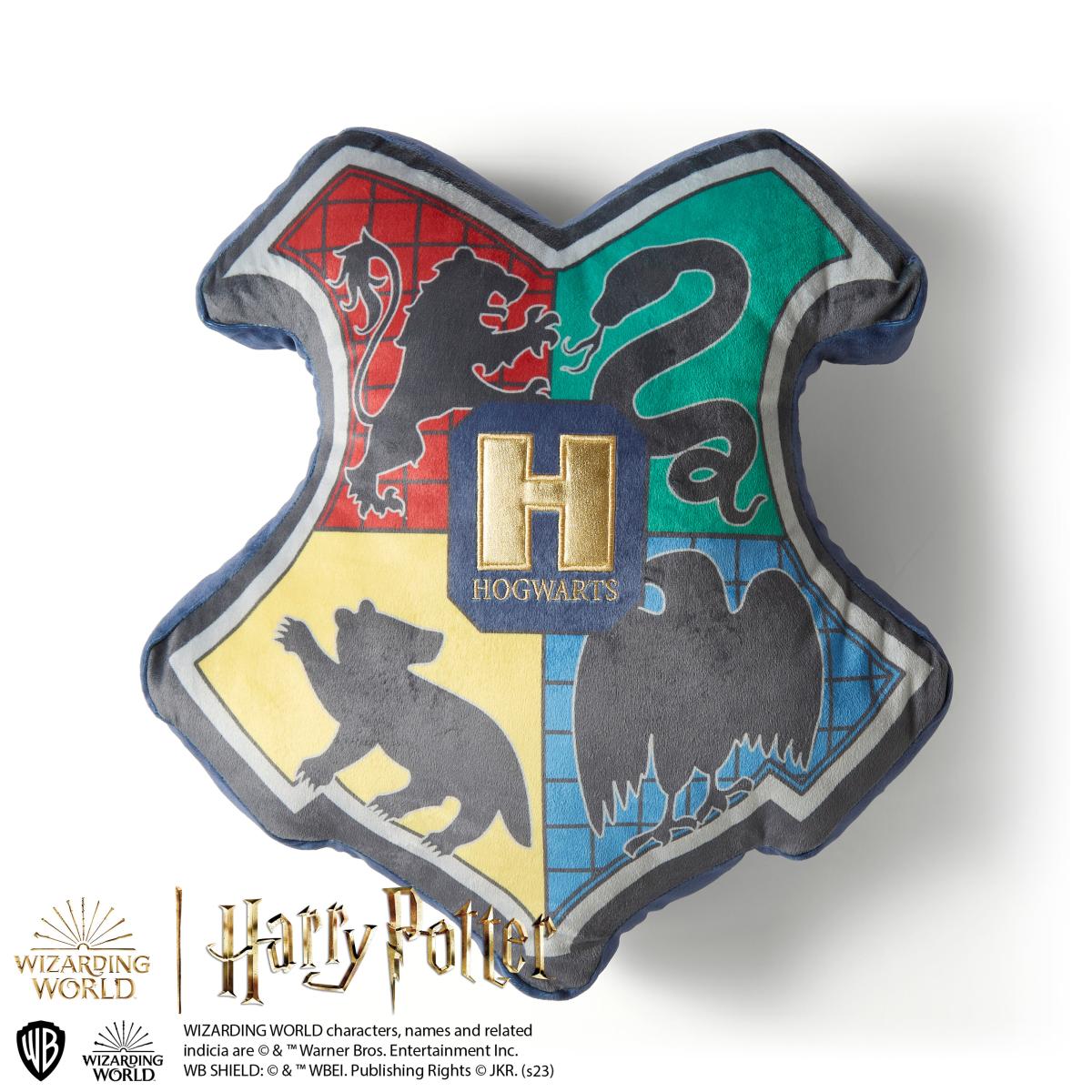 Harry Potter Crest Cushion Blue – image 3