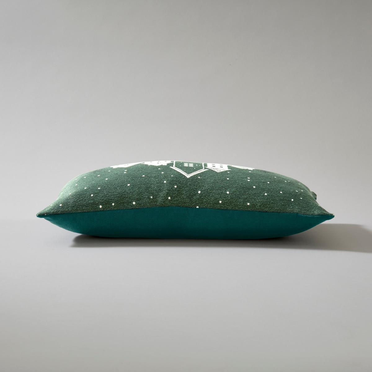 Evergreen House Tapestry Green Cushion Green – image 4