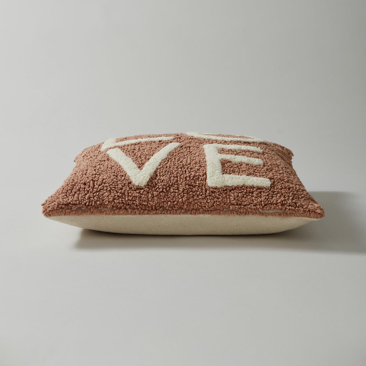 Tufted Love Cushion Taupe – image 5