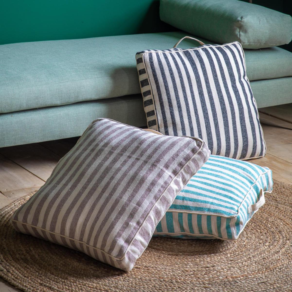 Simply Green Recycled Boardwalk Floor Cushion Taupe – image 2