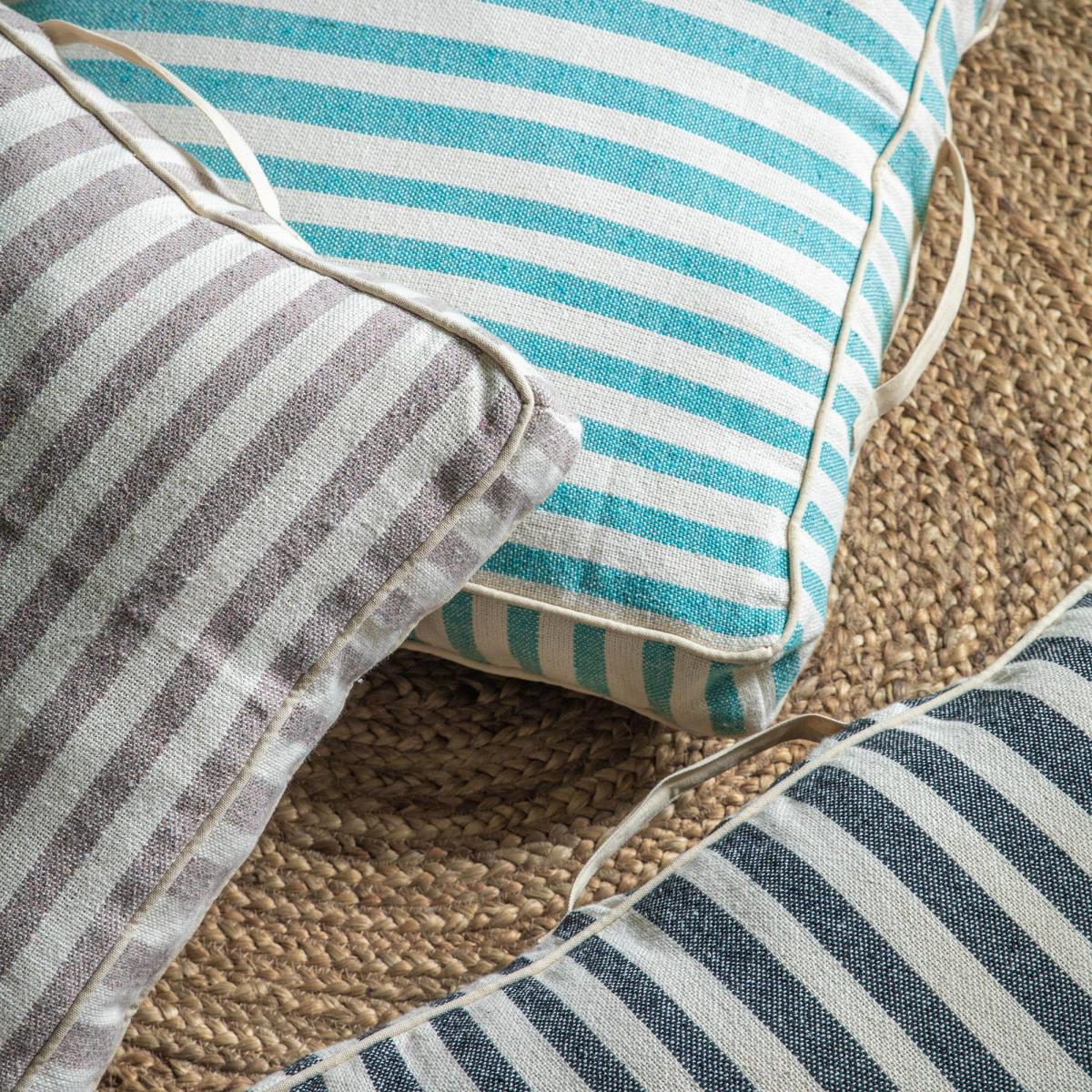 Simply Green Recycled Boardwalk Floor Cushion Taupe – image 3