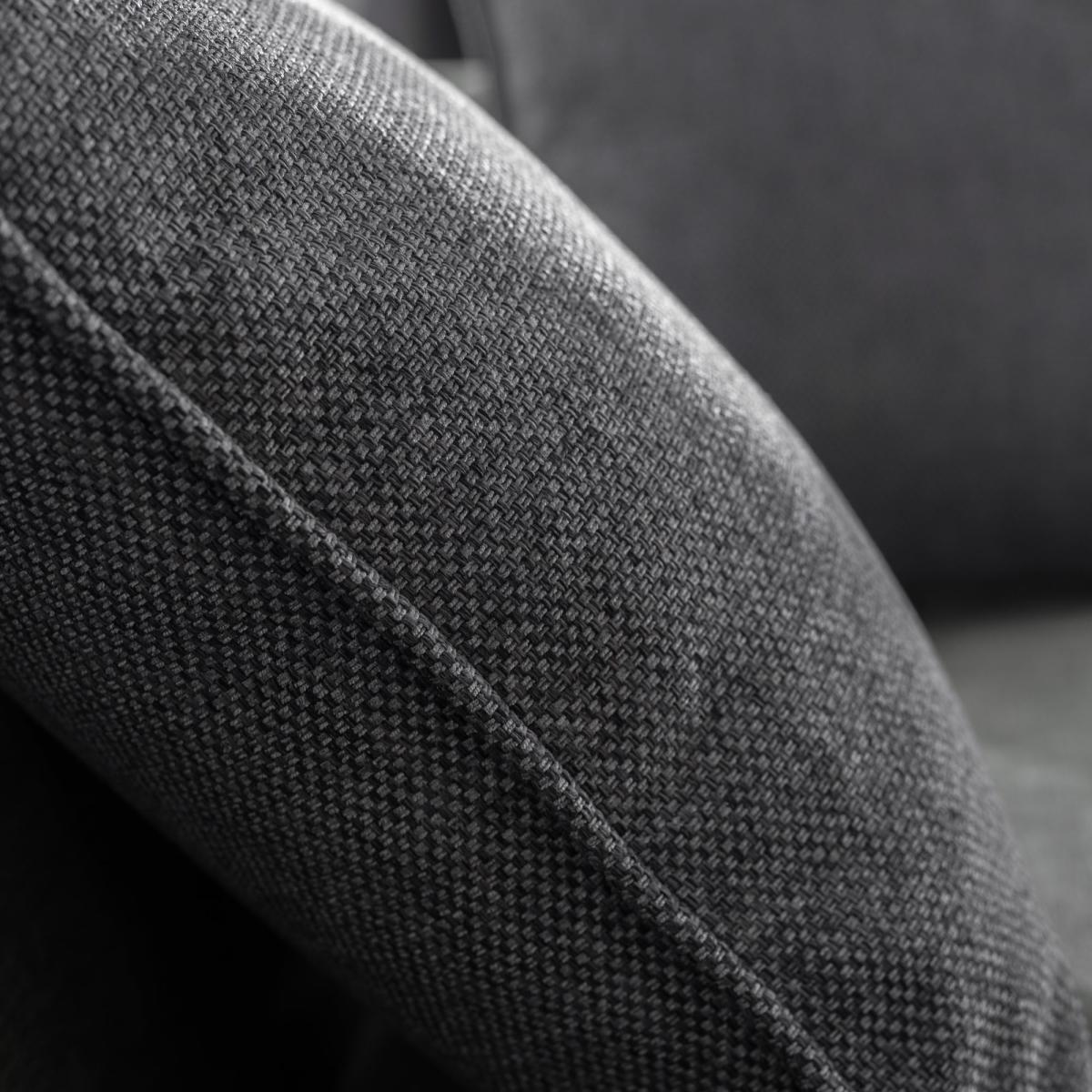 Oxford Grey Chenille Cushion Grey – image 3