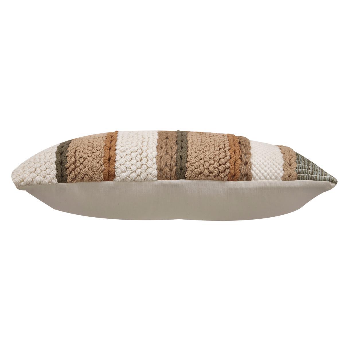 Natural Plaited Cushion Natural – image 5