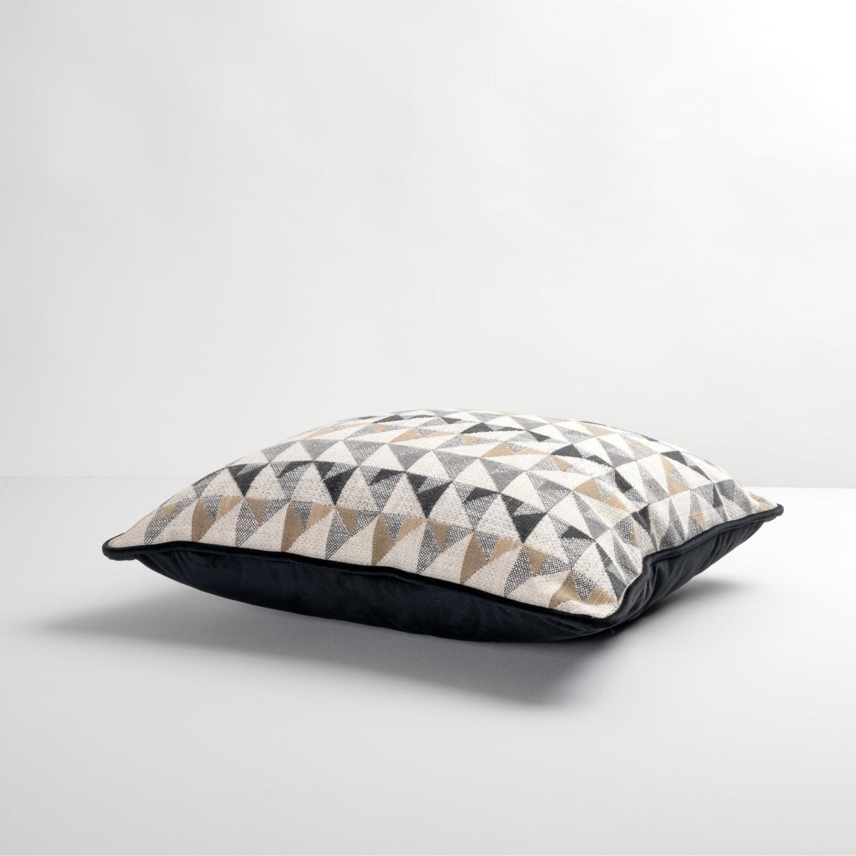 Portland Triangle Cushion Chocolate (Brown) – image 3