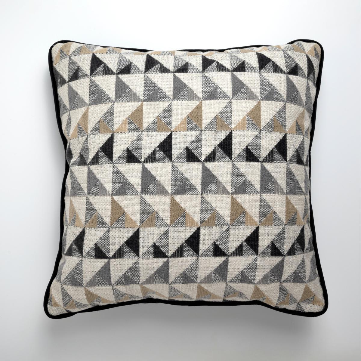Portland Triangle Cushion Chocolate (Brown) – image 1