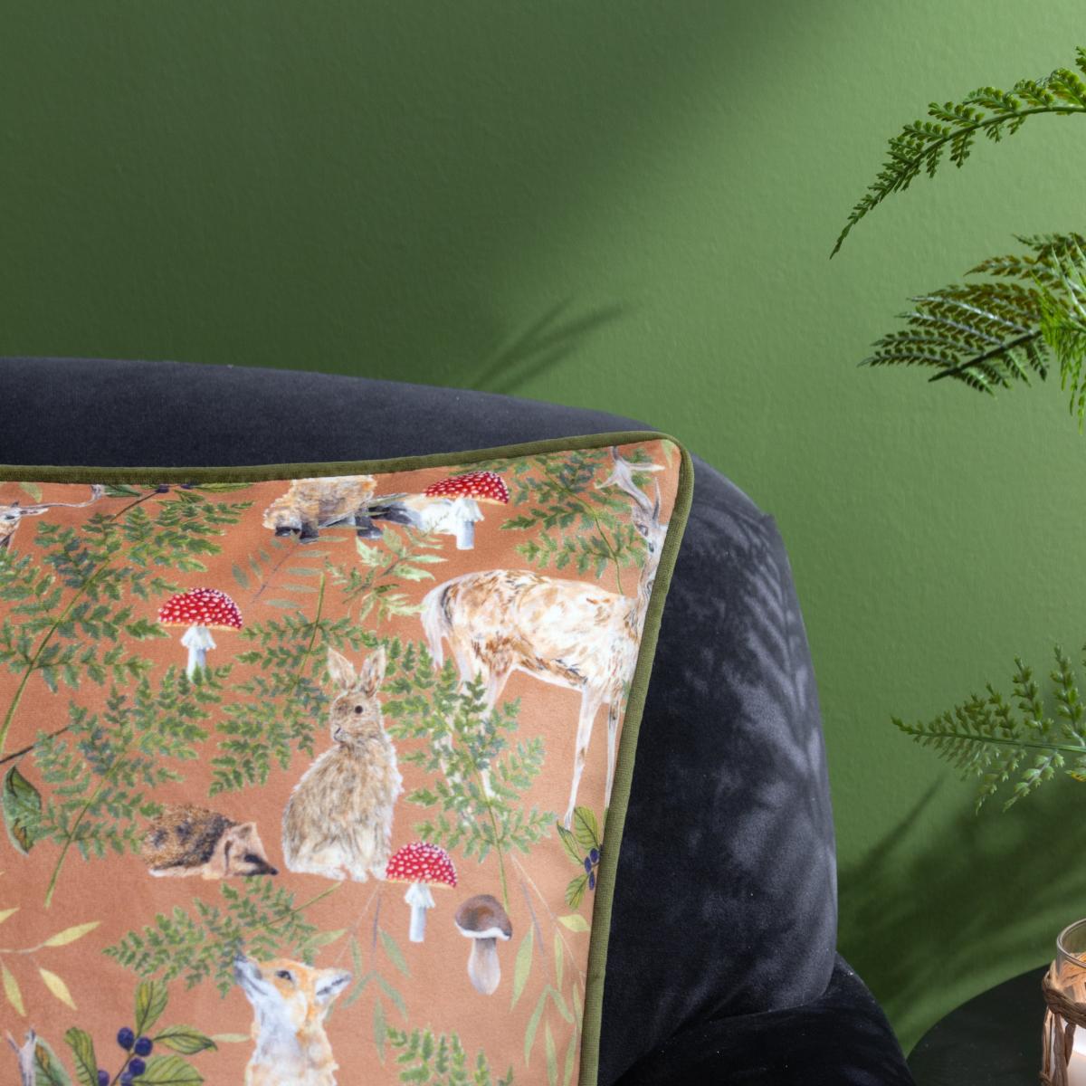 Woodland Square Cushion Natural – image 2