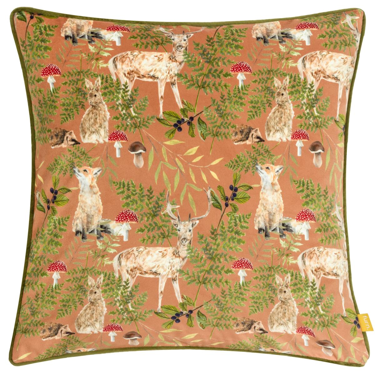 Woodland Square Cushion Natural – image 4