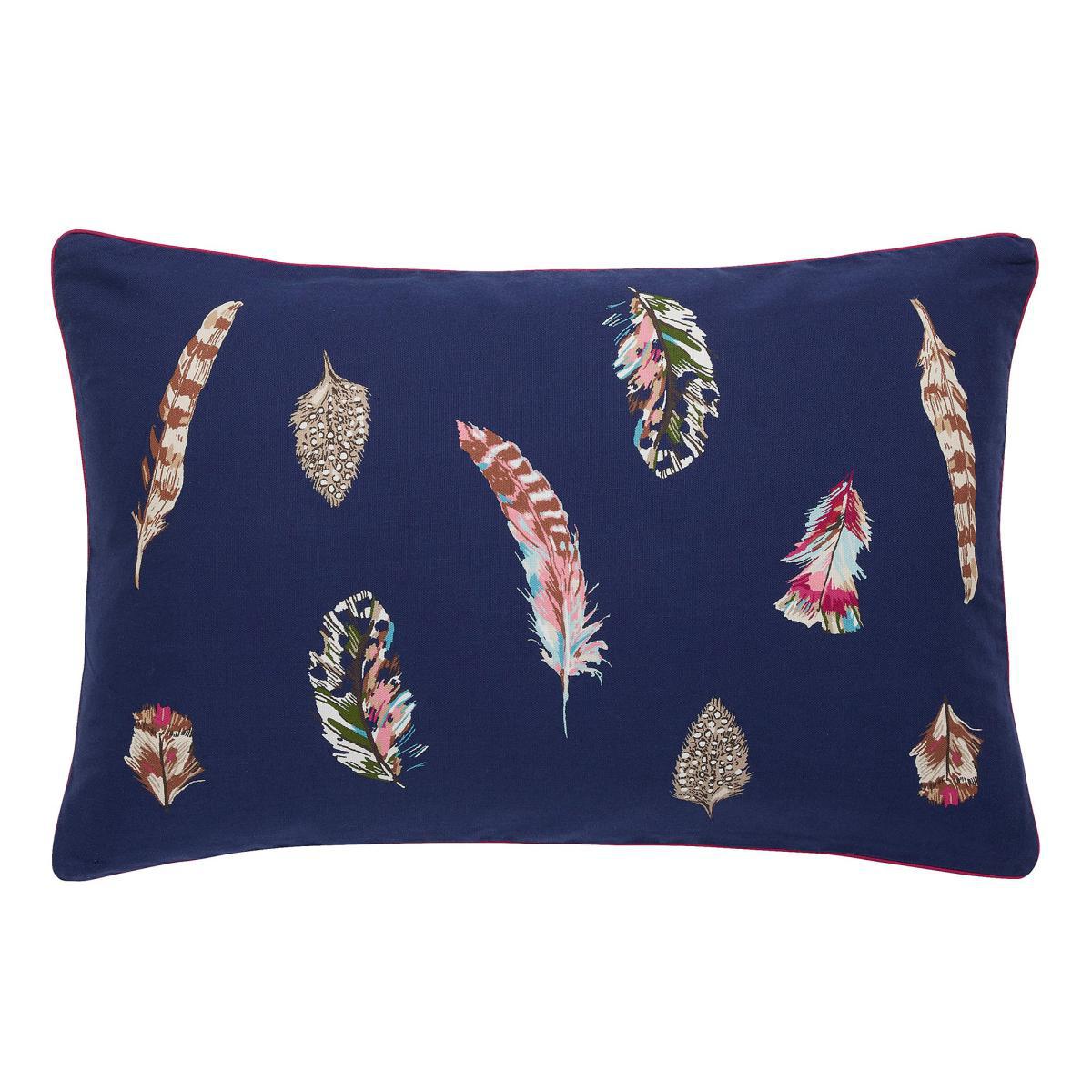 Joules Feathers Navy Cushion Navy – image 2