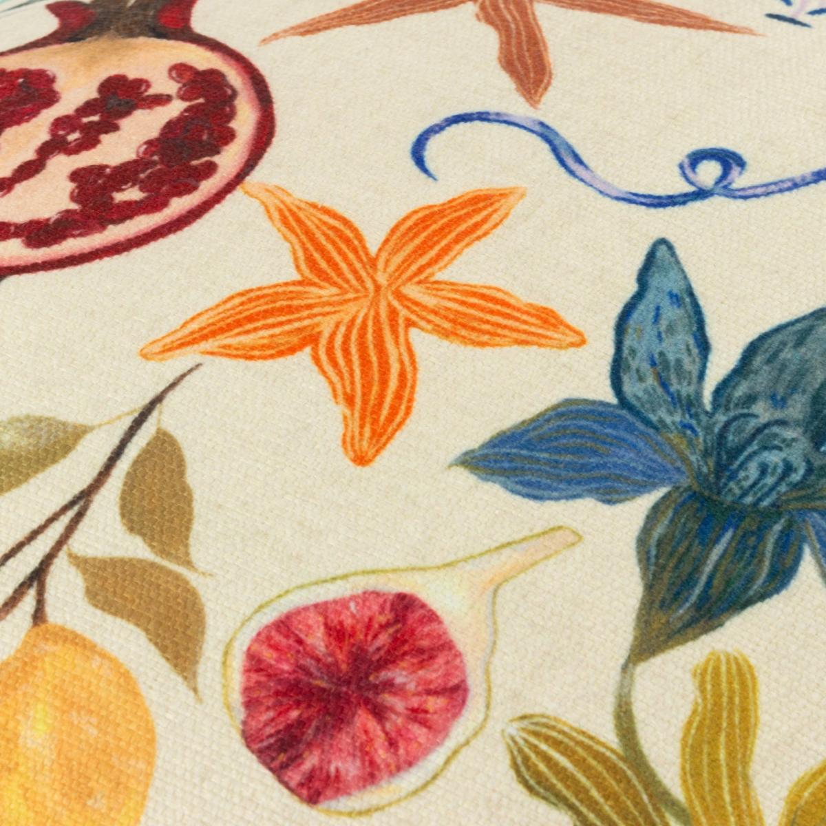 Wylder Pomona Floral Square Cushion MultiColoured – image 4