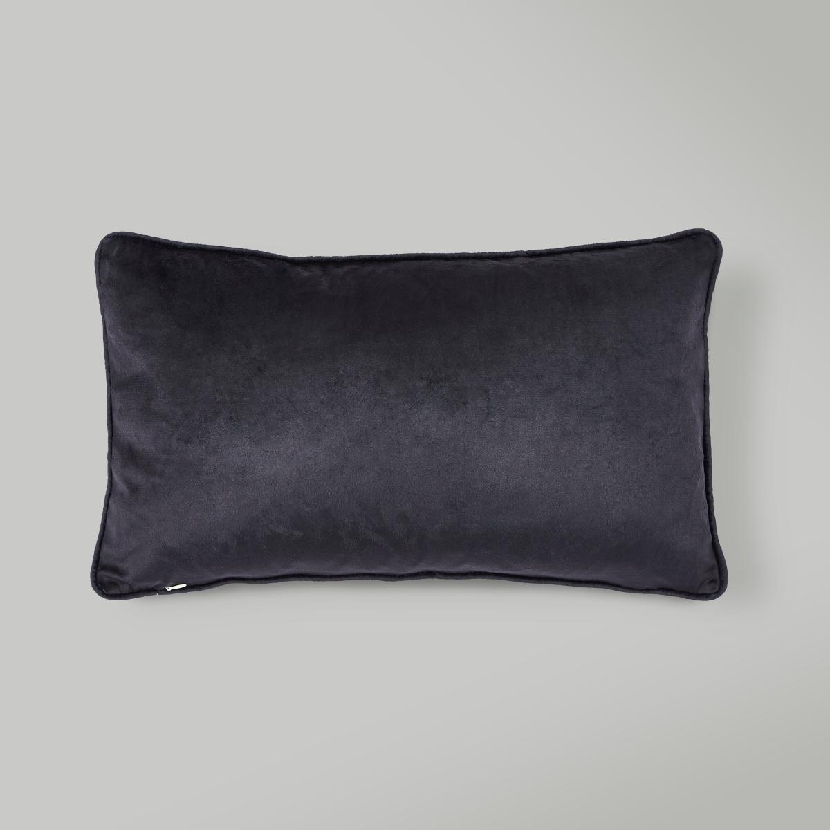 The Couch Club Embroidered Rectangular Cushion Black – image 5