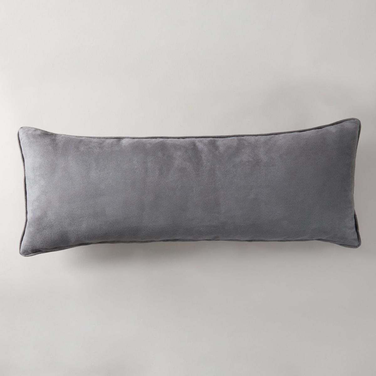 Monochrome Geometric 30cm x 80cm Cushion Black, White and Grey – image 5