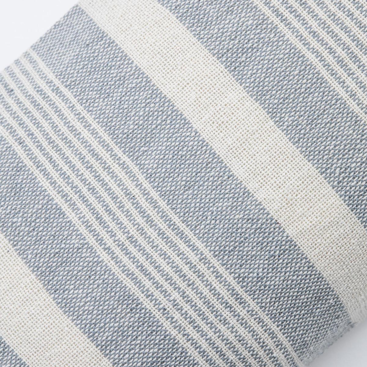 Simply Organic Stripe Cushion Grey – image 3
