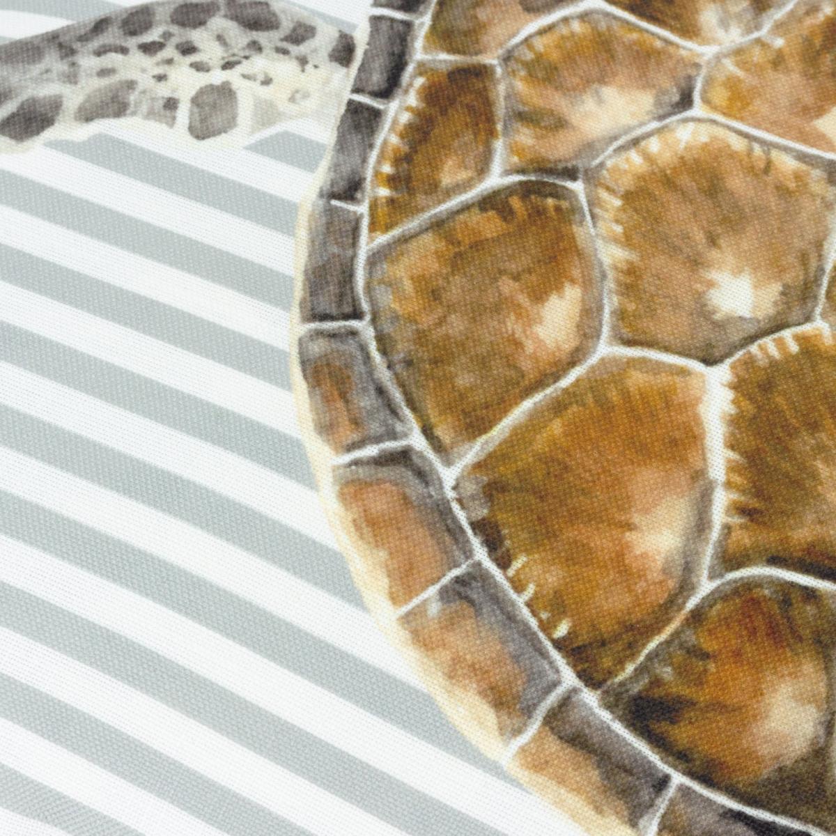 Evans Lichfield Salcombe Turtle Square Cushion MultiColoured – image 5