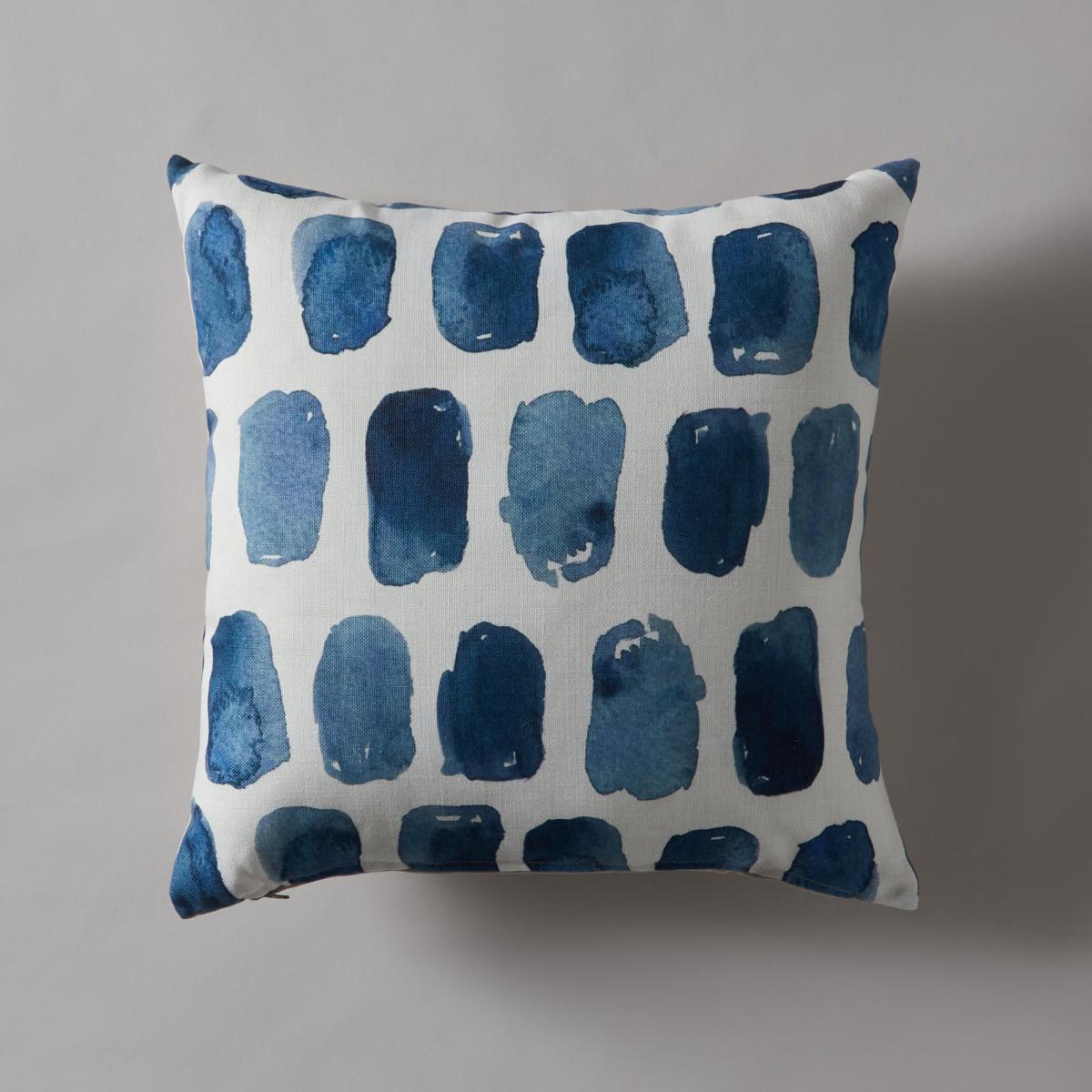 Ink Mark Making Cushion MultiColoured – image 2