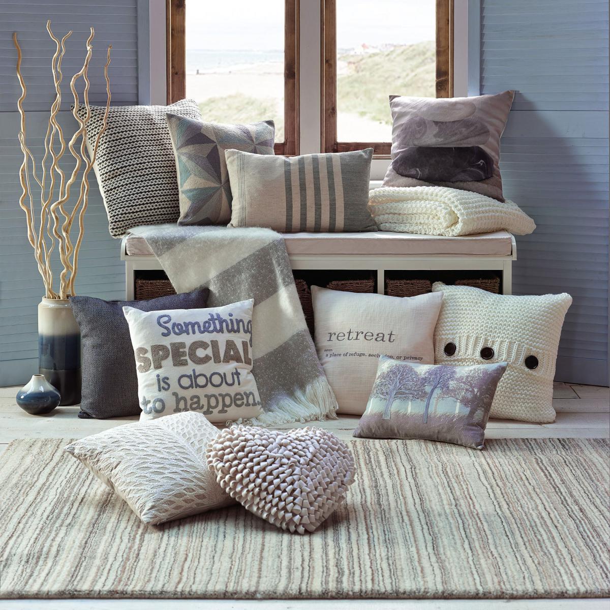 Forest Glade Cushion Grey – image 3