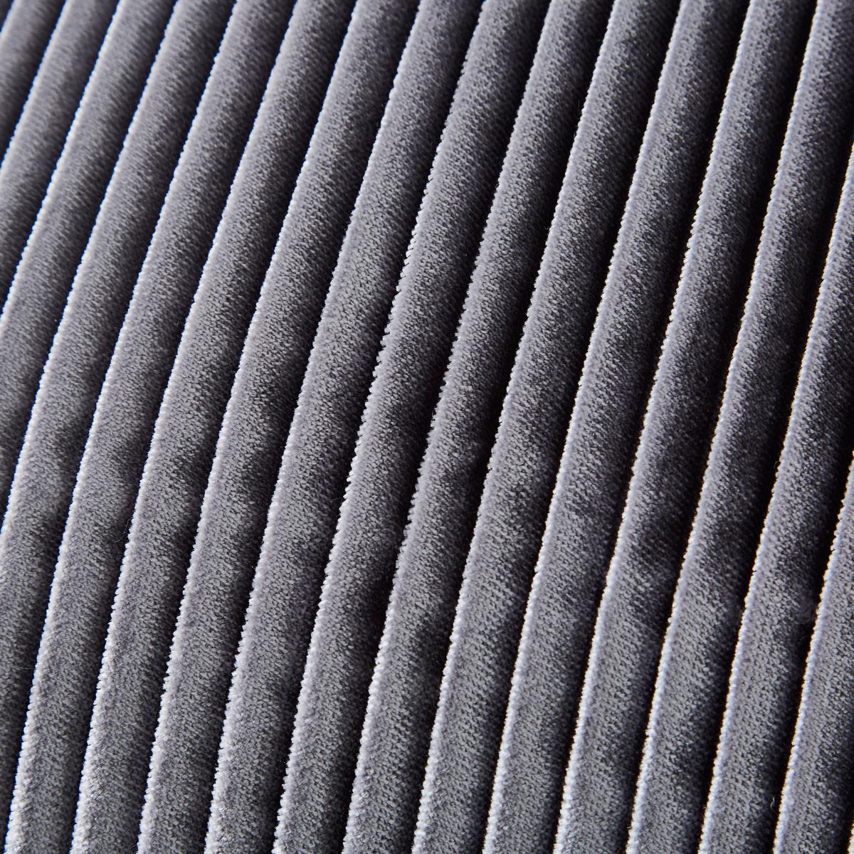 Pleated Velvet Square Cushion – image 2