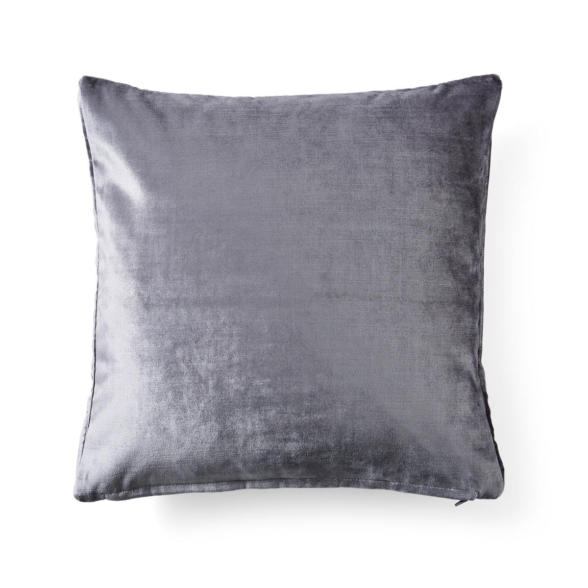 Pleated Velvet Square Cushion – image 4