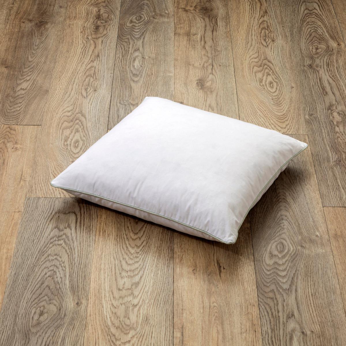 Goose Feather and Down Square Cushion Pad White – image 1