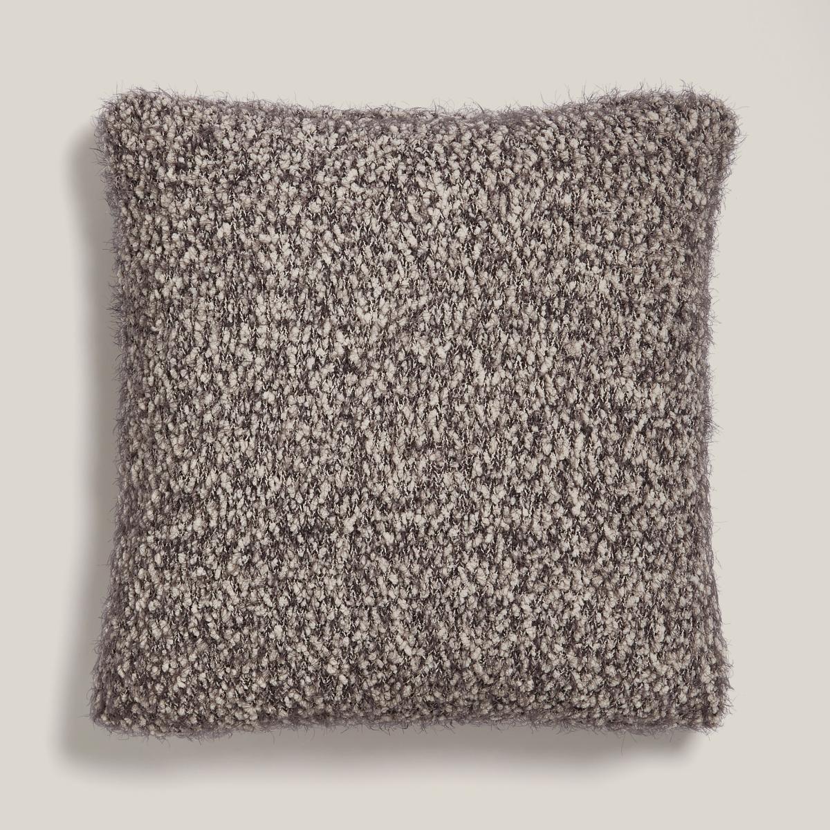 Knitted Boucle Cushion Graphite (Grey) – image 4