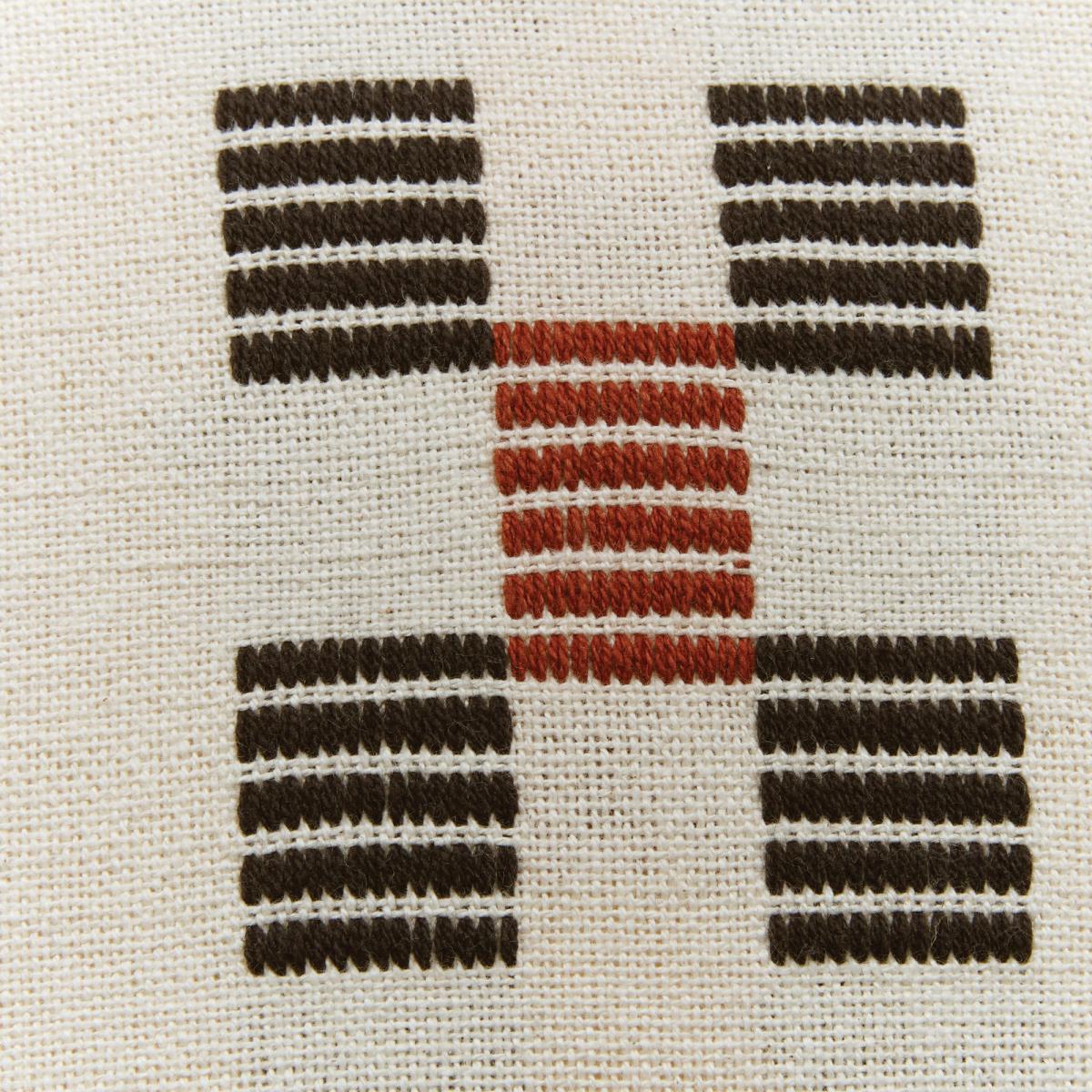 Printed Woven Cotton Cushion MultiColoured – image 2
