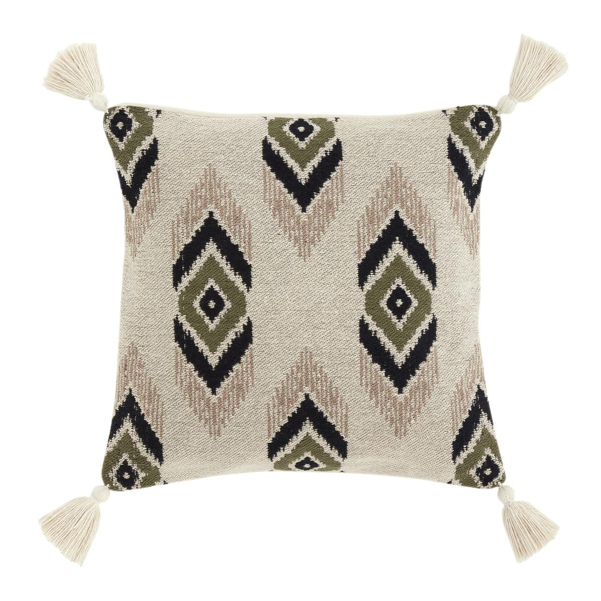 Pineapple Elephant Emir Ikat Cushion – image 4