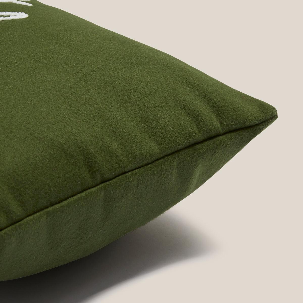 Let's Snuggle Cushion 30cm x 50cm Olive (Green) – image 4