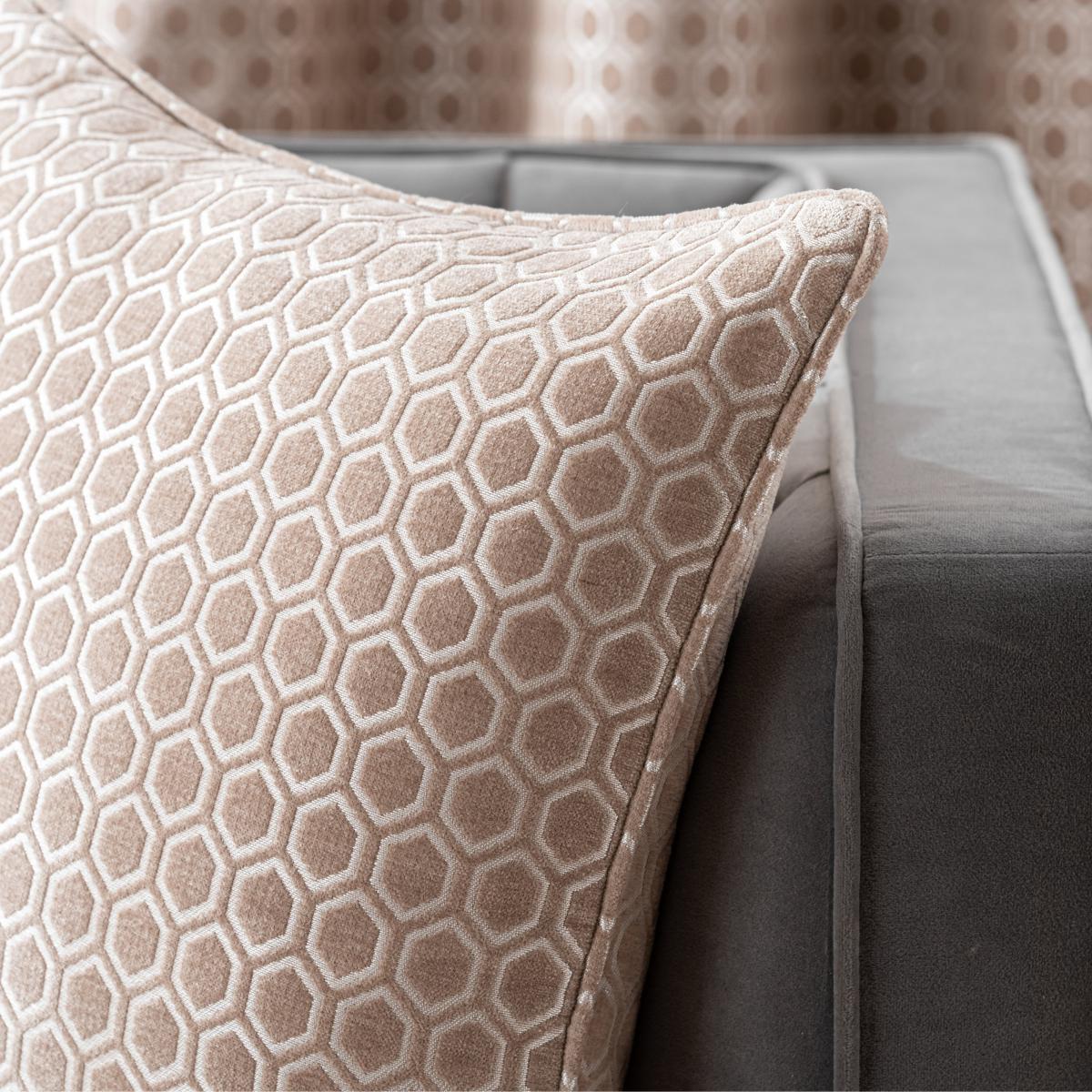 Chenille Hive Cushion Honey – image 2