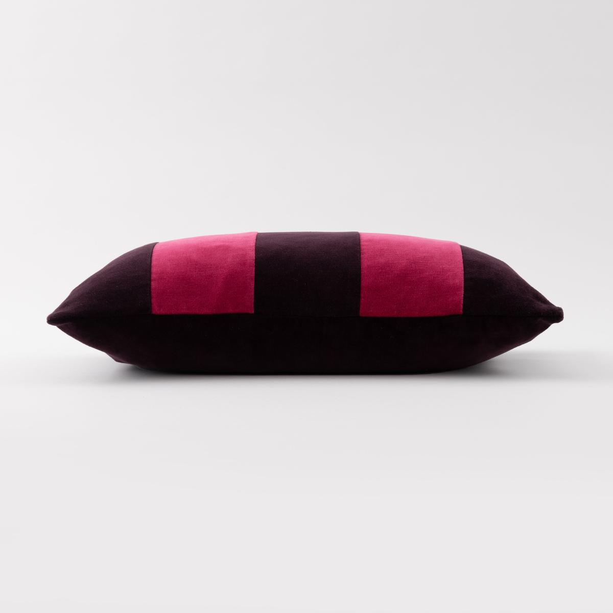 Clara Stripe Cushion Fuchsia – image 3