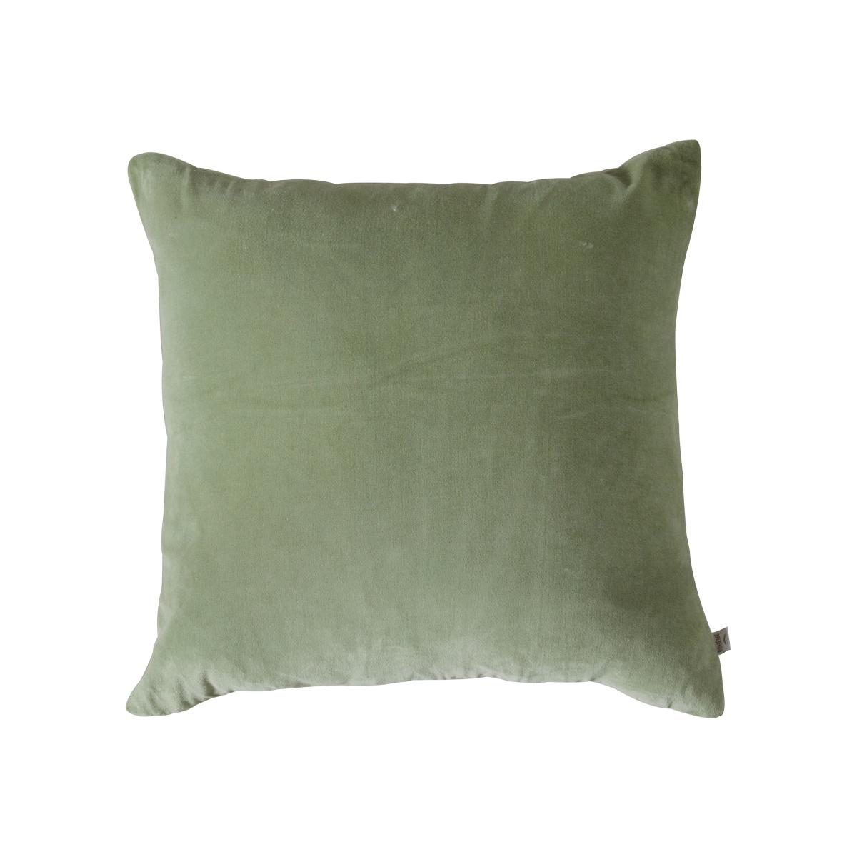 Velveteen Cushion Sage (Green) – image 1