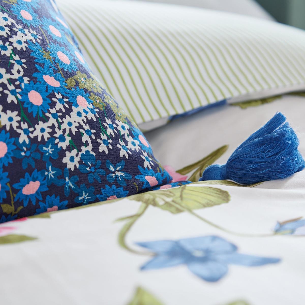 Joules Springtime Ditsy Boudoir Cushion Navy (Blue) – image 3